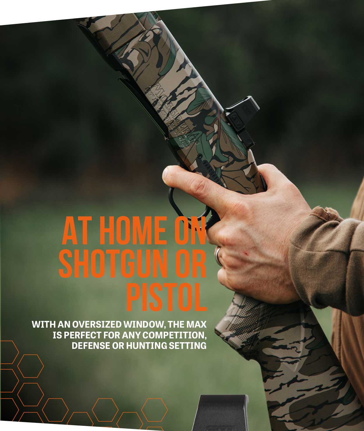 At home on rifle or shotgun