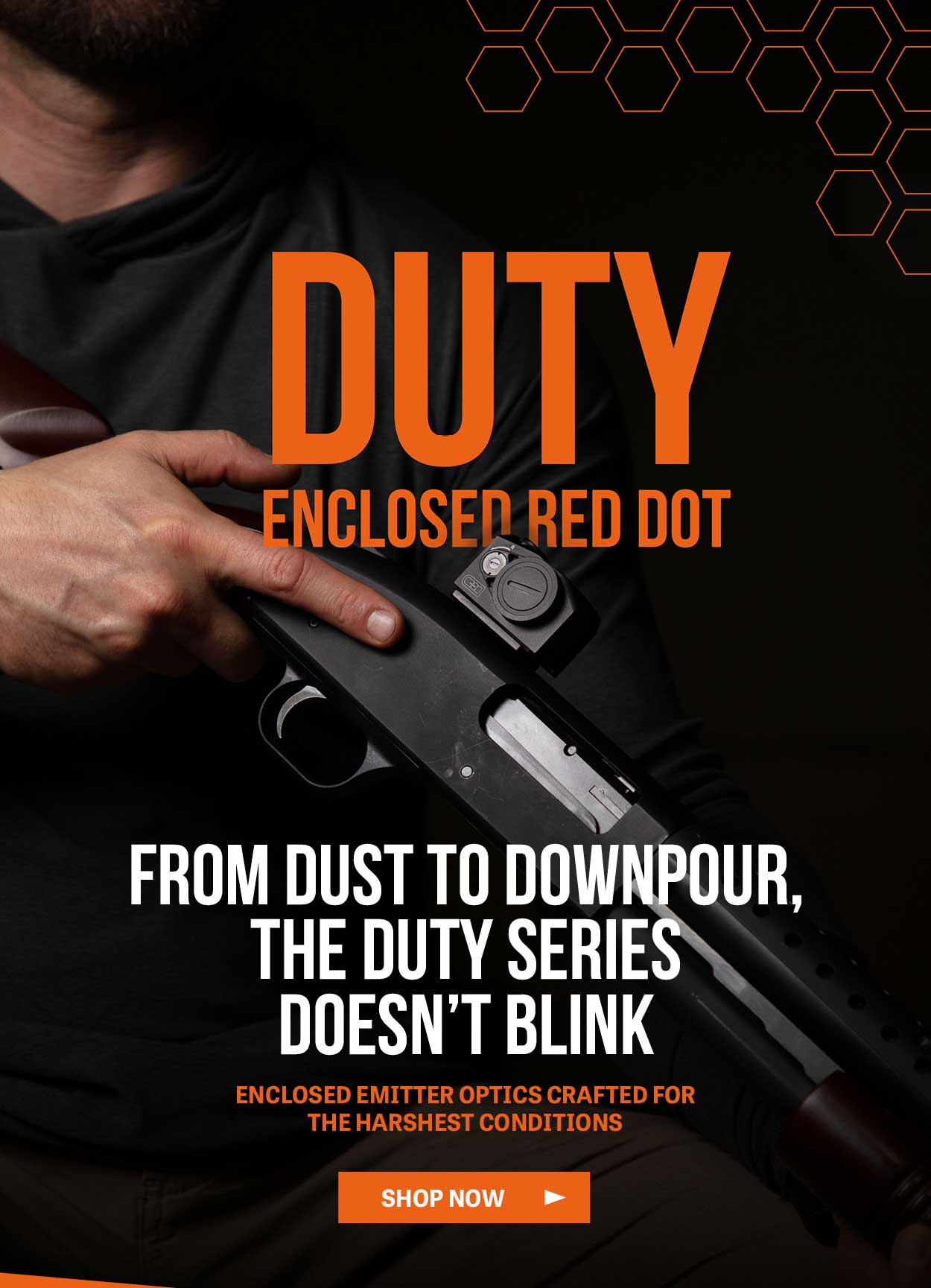 DUTY ENCLOSED OPTICS