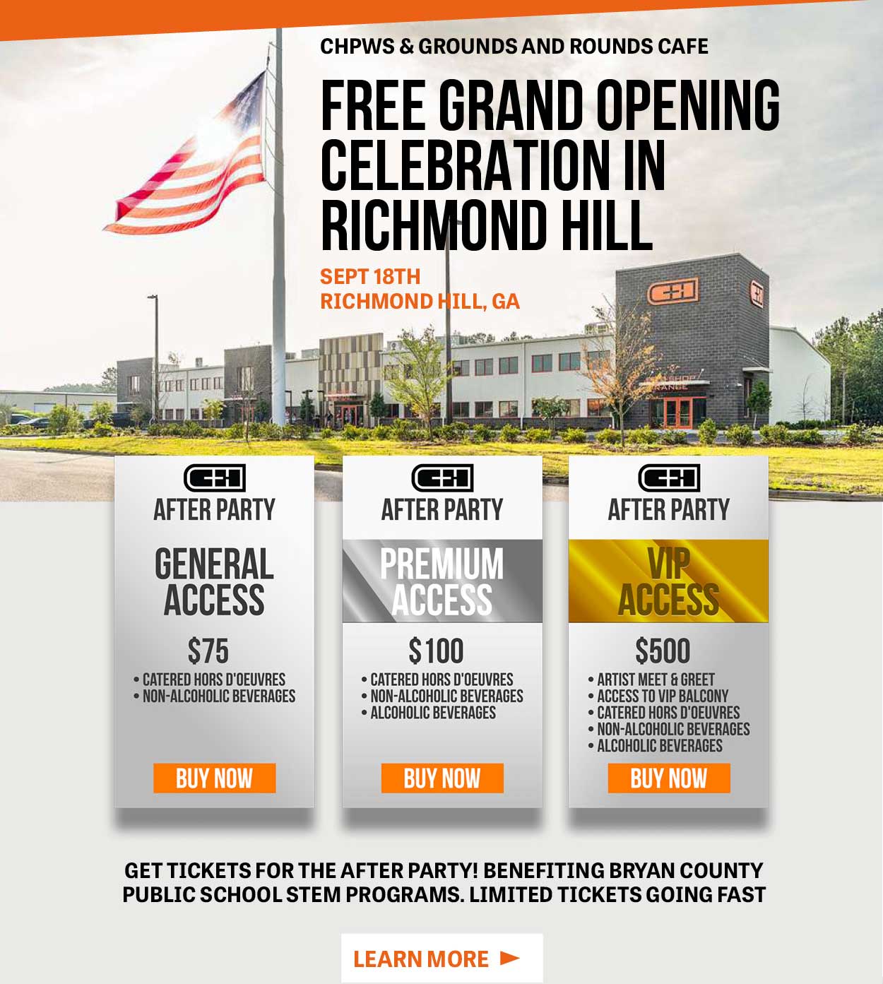 Grand Opening Tickets