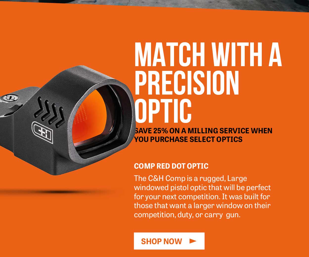 match with an optic