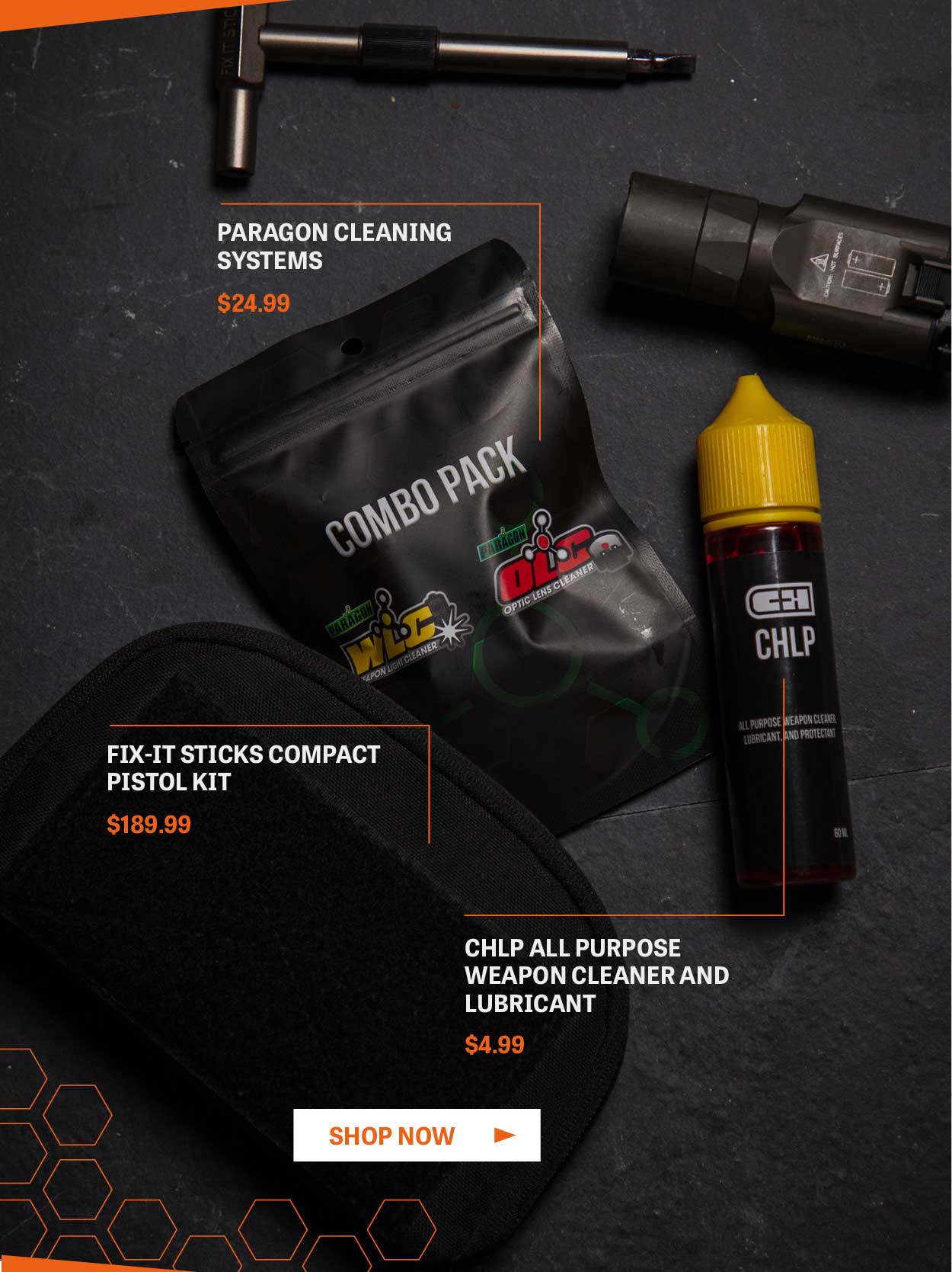 Tools and accessories